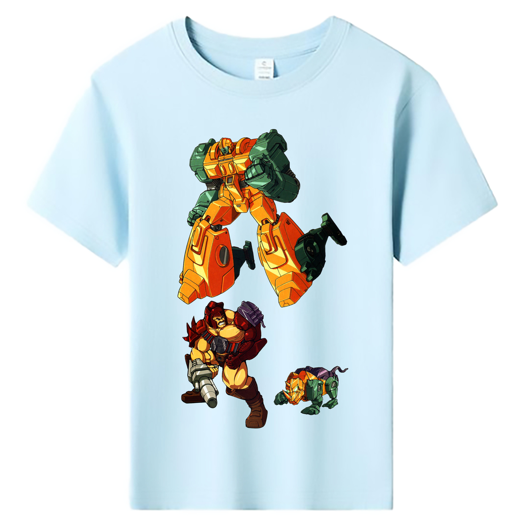 （画像用）  綿100％キッズTシャツ（フロントプリント）